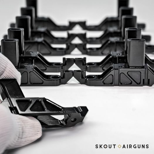 SKOUT airguns produktions galleri af EPOCH komponenter