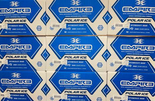 Empire Polar Ice paintballs er specielt til brug i dårligt vejr efetrår og forår